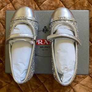 Prada Silver Luna Glitter Princess